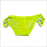 Bikini Style Yellow Net Panty