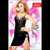 Sexy Vest Black Bodystocking