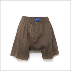 Knit Line Brown Boxer