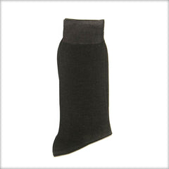 Brown Socks For Men – Plain Mercerised Socks PMS – KL-10