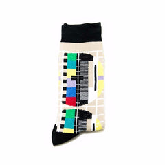 Socks For Men Lycra Piano – KL-09 – Pack Of 6