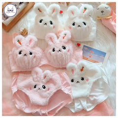 Bunny Plush Lingerie Set