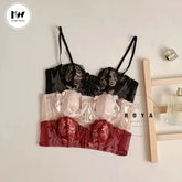 Bold Floral Lace Bra
