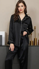 2 Pc Silk PJ Set