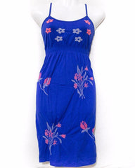 Ladies Cami Flower Nighty - Linen Jersey - Sexy Ladies Dress - BK203