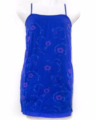 Ladies Cami Flower Nighty - Linen Jersey - Sexy Ladies Dress - BK206