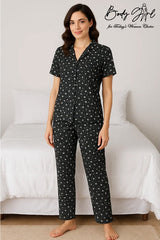 Breathable Floral Lawn Sleepwear Set