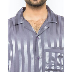 MARCO GREY POLYESTER PATTY NIGHT WEAR SET