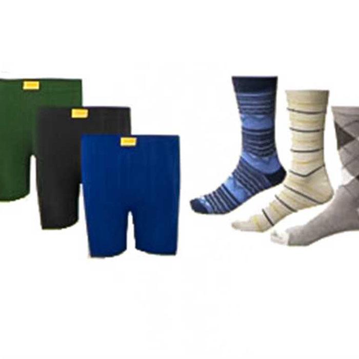 COMBO DEAL OF ZEEJ BOXER & SOCKS