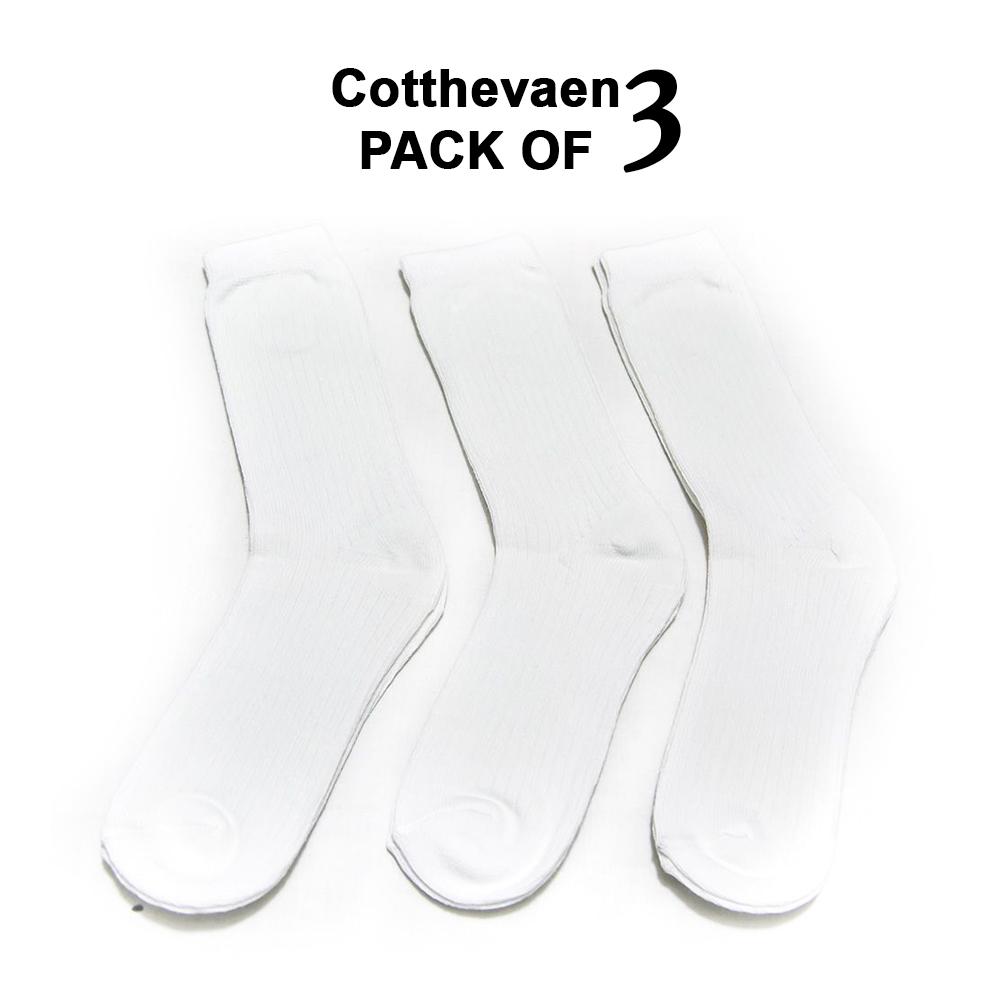 Pack of 3 Men's Cotthevaen Uniform Sock - KL-28