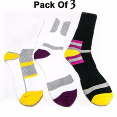 Pack of 3 Full Socks Value Pack - KL-02