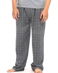 Pack of 2 - Men's Cotton Check Pajama - Cotton Yarn Dyed Flannel Men's Pajama MF-16