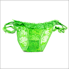 Bikini Style Black Net Panty