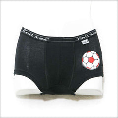 Pack of 2 Knit Line Boy's Boxer Yellow & Black