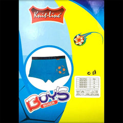 Pack of 2 Knit Line Boy's Boxer Yellow & Black