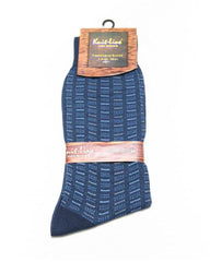 Knit Line Dark Grey Men's Socks
