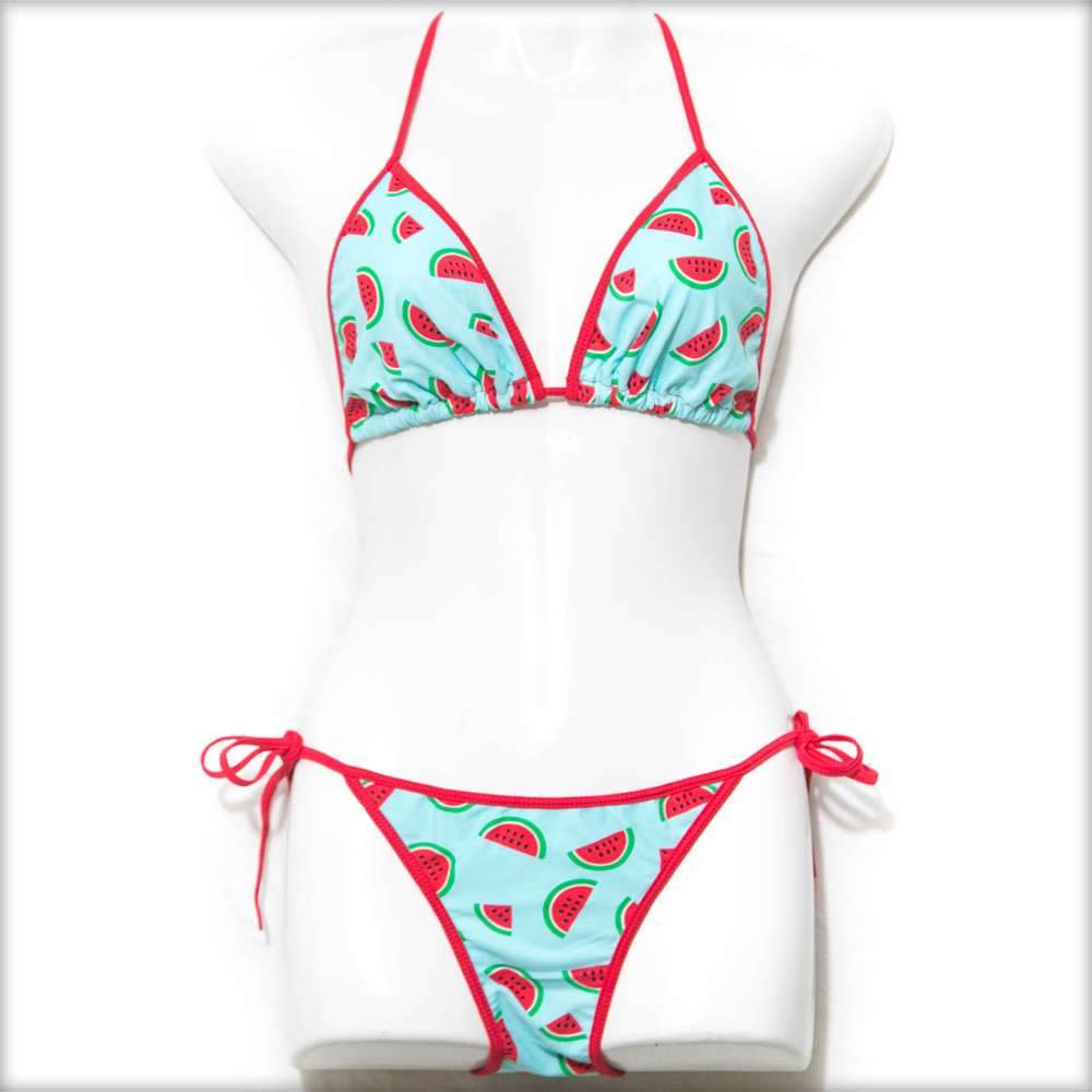 Water Melon Bikini Set - Swimwear
