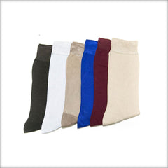 Socks For Men – Plain Mercerised Socks PMS – KL-10 – Pack Of 6
