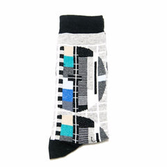 Socks For Men Lycra Piano – KL-09 – Pack Of 6