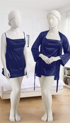 Women's Two Hearts 2 Piece Bridal short Nighty