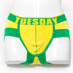 23 Men Underwear - Branded Underwear for Men - Yellow & Green