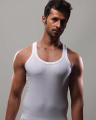 BigBen - Fine Rib Mens Sleeveless Vest - Cotton Vest