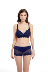 Channel Non Padded Bra Set